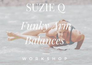 funky arm balances workshop